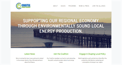 Desktop Screenshot of coastalenergyalliance.org